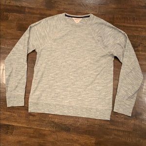 Rag & Bone Gray Long Sleeve Raglan Shirt Sz M EUC!